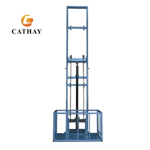 Mini Elevador Hidráulico <span class=keywords><strong>de</strong></span> Carga <span class=keywords><strong>de</strong></span> China, Plataforma Elevadora Vertical <span class=keywords><strong>de</strong></span> 2-10 Metros con Capacidad <span class=keywords><strong>de</strong></span> 0.5-50 Toneladas y Mecanismo Telescópico - Product Image 3