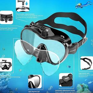 गर्मियों में सर्वश्रेष्ठ हॉट सेल डाइविंग मास्क के लिए पूर्णता, मुफ्त डाइविंग मास्क के साथ पूर्ण फेस मास्क - Product Image 4