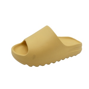 최고 캐주얼 샌들 부드러운 <span class=keywords><strong>EVA</strong></span> 단독 방수 샤워 욕실 슬리퍼 허용 맞춤 슬라이드 슬리퍼 여성용 샌들 옴므 - Product Image 5