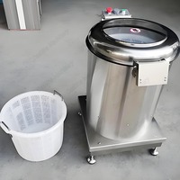 Machine de déshydratation centrifuge d'oignon de déshydrateur de nourriture de légumes de fruits électriques commerciaux
