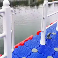 Plateforme flottante de haute qualité en HDPE certifiée IALA pour les sports nautiques, les jet-skis, les quais, la pêche et l'aquaculture