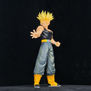 <span class=keywords><strong>Figurine</strong></span> d'action DBZ Future <span class=keywords><strong>Trunks</strong></span> <span class=keywords><strong>Super</strong></span> <span class=keywords><strong>Saiyan</strong></span> avec gilet noir et pose de combat pour collectionneurs, jouet d'anime en PVC de haute qualité de 29 cm - Product Image 2