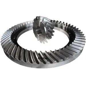 ZP275 ZP375 Rotary Table Spiral Bevel Gear and Input Shaft Assembly