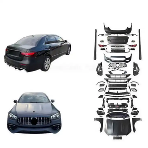 W212 à W213 Lci Facelift pare-chocs garde-boue Kit de carrosserie <span class=keywords><strong>2010</strong></span> 2011 pour <span class=keywords><strong>Mercedes</strong></span> Benz W212 à AMG Bodykit - Product Image 1