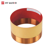 Bobine vocale pour haut-parleur de graves HY AUDIO, accessoires de haut-parleur de haute qualité, 135,5 mm, 1 enroulement intérieur/1 extérieur, fil de cuivre 30 mm