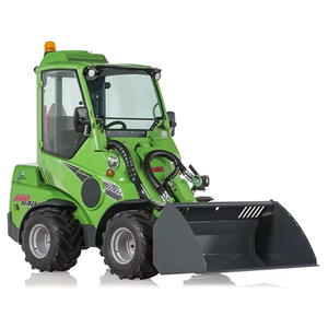 รถตักล้อยางขนาดเล็ก Avant 640 เครื่องยนต์ดีเซล 4x4 ยี่ห้อ Kubota กำลัง 19 กิโลวัตต์ แบบประกบต่อกันได้ รถแทรกเตอร์ตักดินขนาดเล็ก และรถตักล้อยางแบบสกิดสเตียร์ - Product Image 1