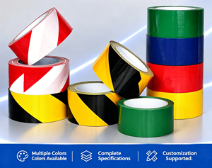 Factory Waterproof Safety Warning Pvc Floor Adhesive Floor Warning Marking <b>Tape</b> - Product Image 1