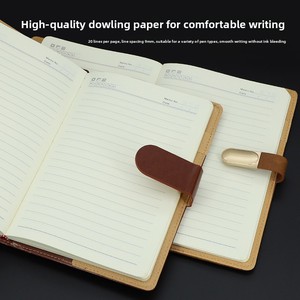Libreta de Negocios Magnética de Cuero PU Grueso SYC A5 con 96 Hojas, Regalo de Papelería de Oficina - Product Image 3