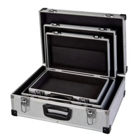 Caja de Almacenamiento Personalizada de Aluminio, Estuche Rígido para Transporte