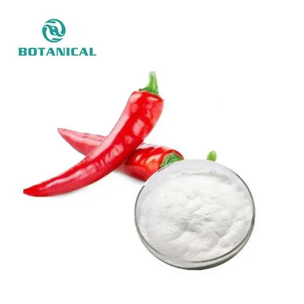 Pepe naturale peperoncino piccante in polvere Capsicum estratto di frutta 98% capsaicina in polvere