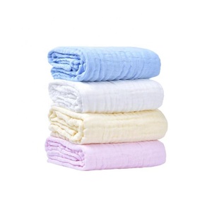 Manta moderna de algodón orgánico 100% <span class=keywords><strong>para</strong></span> bebé, Toalla de baño de gasa de 6 capas <span class=keywords><strong>para</strong></span> niños, manta de muselina doblada, exclusiva de <span class=keywords><strong>Amazon</strong></span> - Product Image 4