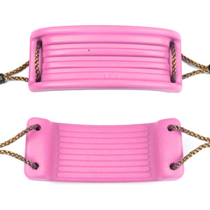 Columpio de Plástico Curvo con Correa de Conexión, Equipo de Juegos al Aire Libre para Niños, Uso en Parques de Diversiones, Modelo QHE16 - Product Image 3