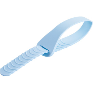 Silicone Toilet Seat Lifter Handle Round Blue C0G82 Non Electric Four Seasons Use - Product Image 5