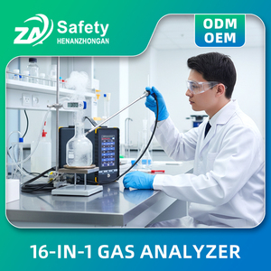 Analyseur multi-gaz résistant à la chaleur 16 en 1, détecteur de gaz atmosphérique avec sonde longue de déshumidification S360, analyseur multi-gaz portable - Product Image 2