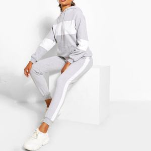 Ensemble de survêtement pour femmes, 2 pièces, survêtement OEM, avec logo personnalisé, vente en gros - Product Image 1