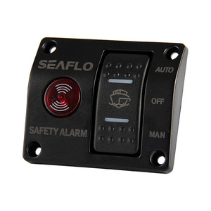Interrupteur d'alarme de niveau d'eau Seaflo, contrôle automatique et manuel, système de sécurité pour pompe marine - Product Image 1