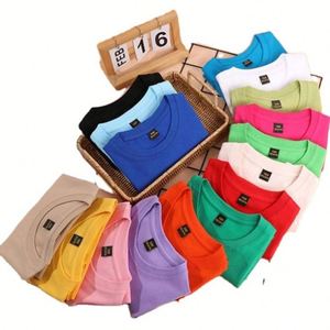 Camiseta Casual para Niños, Impresión de Logotipo Personalizado, 100% Algodón Transpirable, Manga Corta para Bebés Niñas y Niños - Product Image 3