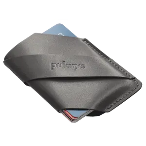 Slim <b>wallets</b> Italian leather custom merchandising - Product Image 3