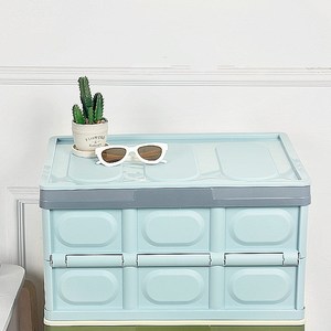 Hot Sale Plastic Household Large Capacity Foldable Plastic Storage Box