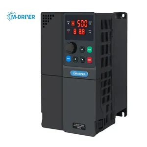 Contrôleur de vitesse moteur 5hp ac 220v monophasé à 220v convertisseur 3 phases 4kw vfd