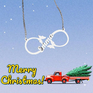 Duoying Fashion 18K collares <span class=keywords><strong>de</strong></span> <span class=keywords><strong>oro</strong></span> personalizado infinito mariposa colgante <span class=keywords><strong>nombre</strong></span> Collar para regalo <span class=keywords><strong>de</strong></span> <span class=keywords><strong>mujer</strong></span> - Product Image 6