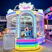 Balle de combat interactive à jets d'eau avec éclairage LED, pour parc d'attractions, tourisme culturel et installations multijoueur