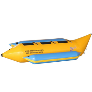 <span class=keywords><strong>Banana</strong></span> inflable de alta calidad para 3 personas y juguete acuático de barco de pez volador para diversión recreación <span class=keywords><strong>acuática</strong></span> - Product Image 5