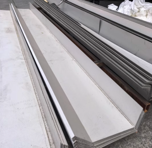 Canalón de Acero Inoxidable 304 para Sistema de Drenaje de Techos Industriales/Comerciales, Canal de Agua de Lluvia Metálico para una Gestión Eficiente del Agua - Product Image 4