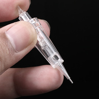 Aiguilles de cartouche PMU stérilisées jetables transparentes RL F pour maquillage permanent des sourcils et des lèvres