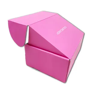 Custom Wholesale Cosmetic Wine Perfume Lipstick Corrugated Shipping Boxes Mailer Box Printed Corrugated Boxes