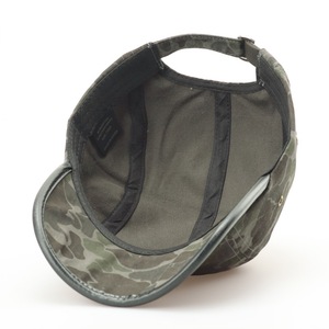 Vintage <b>Camo</b> Baseball <b>Cap</b> Unisex Canvas Washed Sublimation Print Casual Outdoor Hat With Contrast Stitching And Leather Trim - Product Image 4