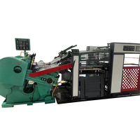 Machine de découpe et de pliage automatique pour emballages en papier