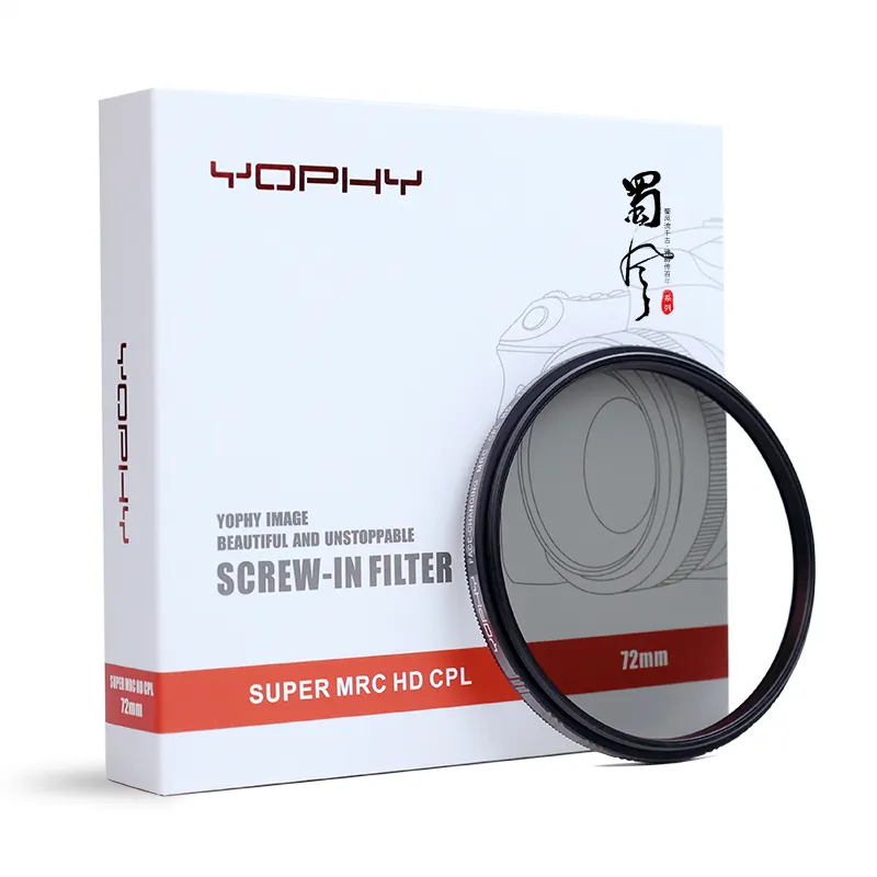 GiAi Multi coating Circular Polarizer Filter 49mm 55mm Camera CPL Filter for Sony Camera Lens