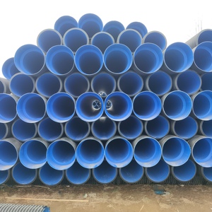 Nhà Cung cấp polyethylene cho hệ thống thoát nước chôn thoát nước HDPE đôi tường sóng ống cho hệ thống thoát nước kỹ thuật 20 30 40 50lnch - Product Image 3