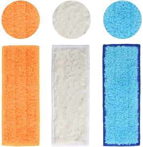 Tampons de vadrouille lavables adaptés pour IRobots <span class=keywords><strong>Braava</strong></span> Jet 240 241 245 250 <span class=keywords><strong>Robot</strong></span> de nettoyage des sols Aspirateur Pièces Mop Cloth Rag Accessoires - Product Image 3