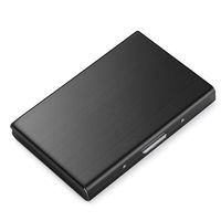 Tempat Kartu Personalisasi Cetak UV Kertas Berkualitas Tinggi Dompet Anti-magnetik Anti-pencurian Pria Wanita Hadiah Ayah Mini Produsen