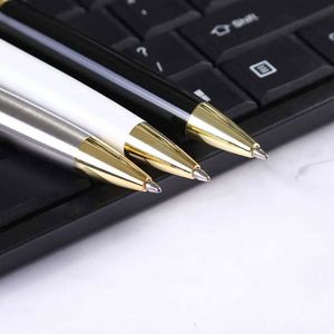 Ballpoint Manufacturer Wholesale High Quality White Luxury <b>Gift</b> Customized Logo Accepted Corporate Metal <b>Pen</b> - Product Image 4