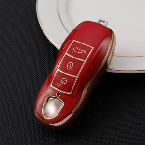 เคสกุญแจรถ TPU สำหรับ Porsche Cayenne 958 911 <span class=keywords><strong>lepin</strong></span> 996 Macan boxster Panamera 997 944 924 Panamera 718 971พวงกุญแจ9YA - Product Image 5