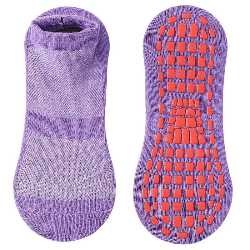 Non Slip Skid Socks for Women Men Slipper Socks with Grippers for Hospital Yoga Pilates anti-slip Trampoline socks