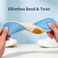 Semelles intérieures sport en mousse PU découpées sur mesure AureRight Factory Direct avec logo personnalisé, antichoc et écologiques, coussinets confortables pour toutes les chaussures