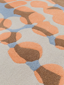 Tapis faits main haut de gamme en laine de Nouvelle-Zélande avec des motifs modernes élégants pour les intérieurs de maisons contemporaines de luxe - Product Image 4