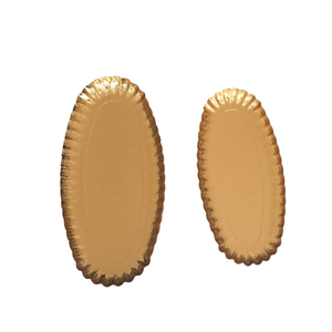 <span class=keywords><strong>Assiette</strong></span> à gâteau <span class=keywords><strong>en</strong></span> <span class=keywords><strong>carton</strong></span> anniversaire, plateau rond <span class=keywords><strong>en</strong></span> or, assiettes à gâteaux - Product Image 3