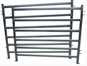 Tubes carrés galvanisés en usine Panneau de corral Panneaux et portes de clôture pour chevaux/bovins/moutons - Product Image 5