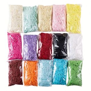 Lafite Grass Raffia <b>Shredded</b> <b>Paper</b> Fillers Shred Confetti Raffia <b>Paper</b> Filler <b>Paper</b> Shred Filler Great for Gift Box Wrapping - Product Image 4