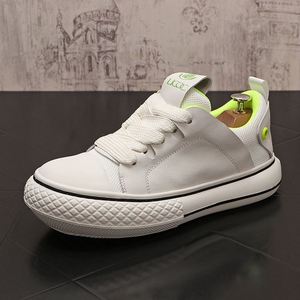 <b>Leather</b> Men's Oversized Shoes - Unique, Trendy Casual <b>Sneakers</b> with Thick Soles, Versatile and Perfect for All Occasions. - Product Image 5