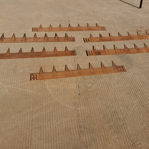 ขอบแปลงปลูกต้นไม้เหล็กคอร์เทนสไตล์อาร์ตเดโค สำหรับตกแต่งสวน สนามหญ้า สีดำสนิม  สามารถปรับแต่งขนาดได้ ทนทานต่อสภาพอากาศ - Product Image 1