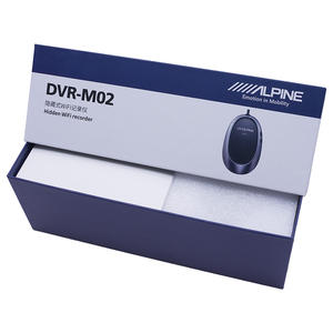 ODM/OEM, caja de papel de productos electrónicos de lujo con logotipo personalizado hecho a mano, caja de embalaje de <span class=keywords><strong>grabadora</strong></span> Wifi de cartón blanco - Product Image 6