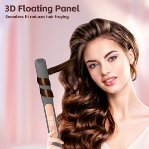 MeStar Meilleures ventes <span class=keywords><strong>Pro</strong></span> électrique infrarouge à ions négatifs LCD 2in1 Hair Styler Curling Tool Ceramic Hair Straightener Flat Iron - Product Image 2