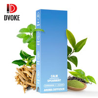 Stylo inhalateur nasal OEM aux extraits de plantes, 600 utilisations, détox pulmonaire, diffuseur d'aromathérapie au molène, infusé aux huiles essentielles
