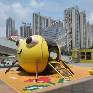 Berletyex aire de jeux extérieure jardin moderne dinosaures grand animal escalade enfant ensemble de jeu en acier inoxydable aire de jeux extérieure <span class=keywords><strong>toboggan</strong></span> - Product Image 2